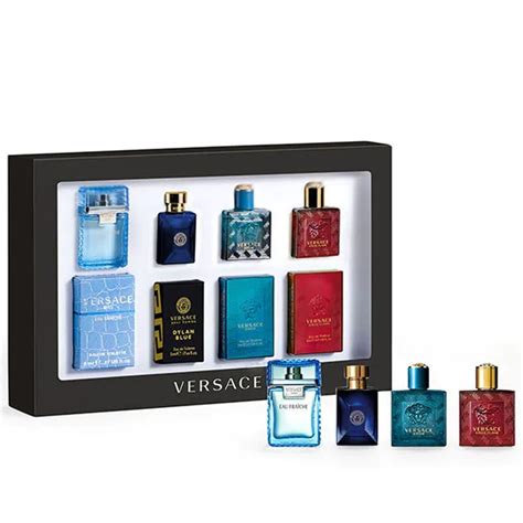 mens versace perfume gift set|Versace 4 piece gift set.